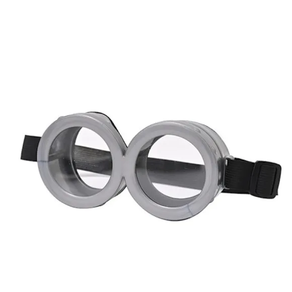 Sød Minion Cosplay Kostume Briller Fest Tilbehør 3D Runde Briller Fødselsdagsfest Tilbehør Dekoration