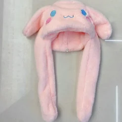 Sød Sanrio Hue Cinnamoroll Tilbehør Kawaii Hold Varmen Fortykket Plys Ørehue Ører Bevæger Anime Blødt Legetøj Til Piger Gave 1