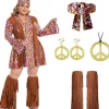 SødDIY Plus Size Hippie Kostume Kvinde Tøj xxl