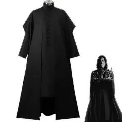Severus Snape Cosplay Kostume til Voksne Halloween Kostume Karneval Party Forklædning S