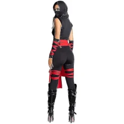 Sexede Ninja-kostumer Japan Samurai Cosplay Anime Halloween-kostumer til kvinder Voksen Warrior Jumpsuits i et stykke Karnevalskjole M XL