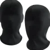 Sharharge 2 stk. sort helmaske Halloween spandex hættemaske Hovedbeklædning Ansigtsløs maske til unisex cosplay kostume