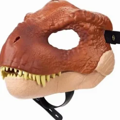 Simuleret Dinosaur Mask Halloween Cosplay Prop Latex Mask zy Red