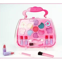 Simuleret makeup taske legetøj til børn piger kosmetik prinsesse gave 1