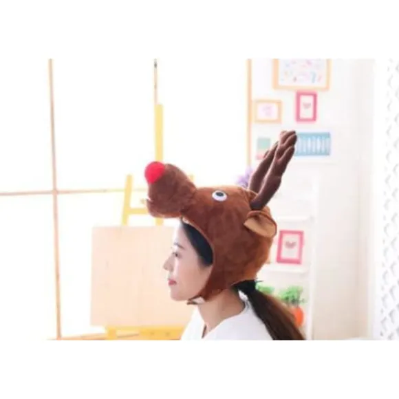 Sjov Hat Nyhed Hat Sød Plys Ananas Hat Hovedbeklædning Maskerade Hat Kostume Hat Nyhed Maskeradefest Hat Hue Hovedbeklædning Cosplay Kostume Brown