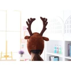 Sjov Hat Nyhed Hat Sød Plys Ananas Hat Hovedbeklædning Maskerade Hat Kostume Hat Nyhed Maskeradefest Hat Hue Hovedbeklædning Cosplay Kostume Brown