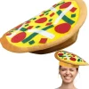 Sjov Pizza Hat, 1 stk., Sjovt Halloween Kostume Tilbehør,