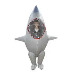 Sjov Tegneserie Oppustelig Kostume Spil Udklædning Halloween Jumpsuit Oppustelige Kostumer