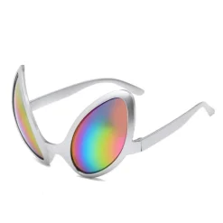 Sjove Aliens kostume briller Rainbow Lenses ET Solbriller Hallo Multicolor