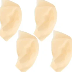 Skaldepander Latex Skaldepande til voksne Makeup Skaldet Hoved Paryk Hætte Kostume Tilbehør 4 stk (LGL)