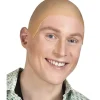 Skaldet latex paryk til karneval, halloween og JGA, hårløs paryk til kostume