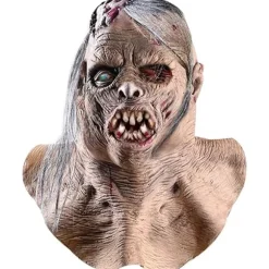 Skræk The Walking Dead Zombie Maske Skræmmende Halloween Kostume Rædsel Blodig Voksen Halloween Dekoration Rekvisitter_tfrf