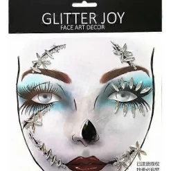 Skræmmende Halloween Makeup Ornamenter