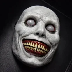 Skræmmende Halloween Maske til Voksne - Smilende Djævel, Horror Maske Rollespil Horror Halloween Kostume Rekvisitter til Halloween Fest Karneval Cosplay (1 stk) | Fyndiq