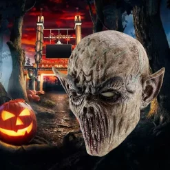 Skræmmende Halloween Maske Terror Dæmon Djævel Maske Cosplay Rekvisitter Blodige Spøgelsesmasker