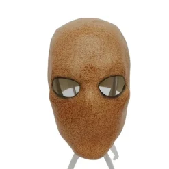 Slender Man Ghost Voksen Uhyggelig Maske til Halloween, 16*23cm