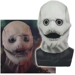 Slipknot Corey Taylor Maske Dj Cosplay Horror Latex Lang/Kort Maske Halloween Karneval Maskerade Fest Rekvisitter Gaver{f2}