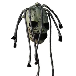 Slipknot Maske Horror Latex Grimasse Træ Maske Realistiske Cosplay Rekvisitter til Halloween (FMY)