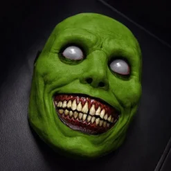 Smilende dæmon horror maske green
