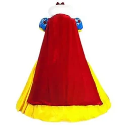 Snehvide Prinsesse Kostume Kvinder Eventyrkjole Pandebånd Sæt Fancy Kjole Halloween Karneval Fest Scene Tøj