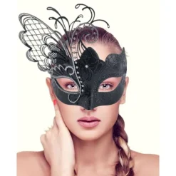 Sommerfugl Rhinestone Metal Venetiansk Kvinde Maske til Maskerade/Mardi Gras Fest/Sexet