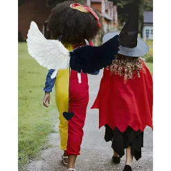 Sort og hvid Hot Sale2pcs Søde Fancy Party Demon Angel Wings D