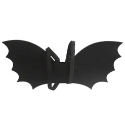 Sorte flagermusvinger Halloween engel fancy dress dekoration tilbehør kostume