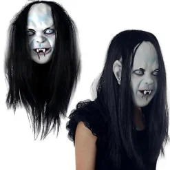 Spøgelsesmaske Skræmmende Halloween Masker Halloween Fuld Hoved Masker Horror Maske Halloween Latex Masker