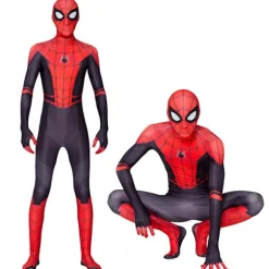 Spider Man Unisex Voksen Halloween Party Rollespil Jumpsuit 190cm 190cm