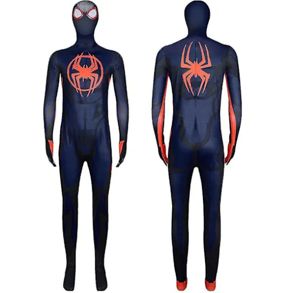 Spider-Man: Across The Spider-verse Kostume Til Voksne Morales Jumpsuit Fancy Up Pe 180