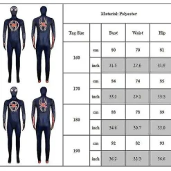 Spider-Man: Across The Spider-verse Kostume Til Voksne Morales Jumpsuit Fancy Up Pe 180