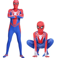 Spiderman Advanced Suit Cosplay Kostume Party Jumpsuit Pasform 100CM 180CM