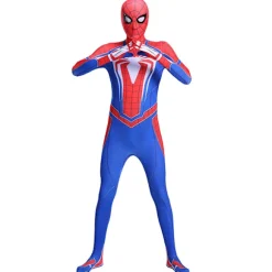 Spiderman Advanced Suit Cosplay Kostume Party Jumpsuit Pasform 100CM 180CM