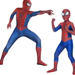 SpiderMan Cosplay Kostume Voksen Far From Home Raim Outfit Fest cm 160