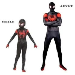 Spiderman Kostume Miles Morales Cosplay Voksne Halloween 130