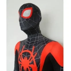 Spiderman Kostume Miles Morales Cosplay Voksne Halloween 130