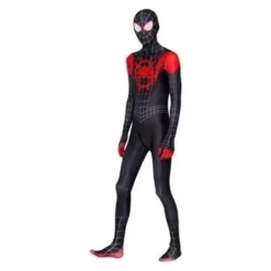 Spiderman Kostume Miles Morales Cosplay Voksne Halloween 130