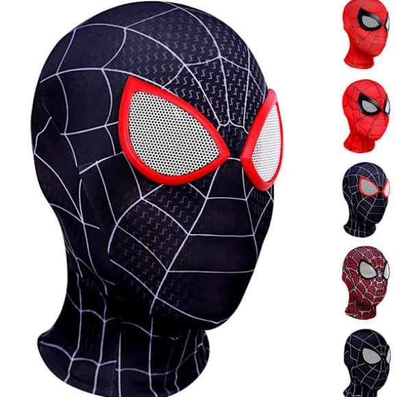 Spiderman Maske Halloween Kostume Cosplay Balaclava Til Voksne #3