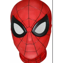 Spiderman Maske Kostume Cosplay Balaclava Hætte Voksne Børn Red