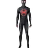 Spider-Man Miles Morales Cosplay Kostume til Børn og Voksne XXS Jumpsuit (uden maske)