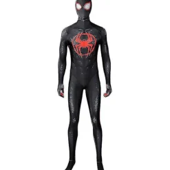 Spider-Man Miles Morales Cosplay Kostume til Børn og Voksne XXS Jumpsuit (uden maske)