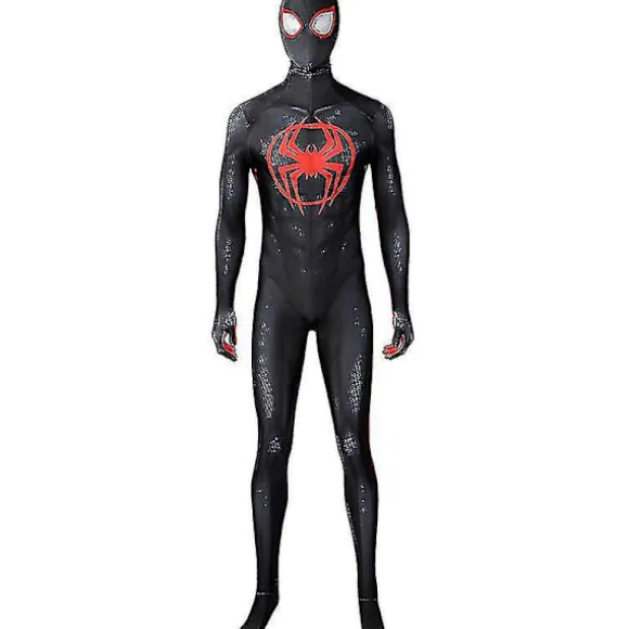 Spider-Man Miles Morales Cosplay Kostume til Børn og Voksne XXS Jumpsuit (uden maske)