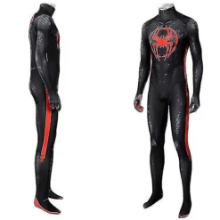 Spider-Man Miles Morales Cosplay Kostume til Børn og Voksne XXS Jumpsuit (uden maske)