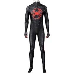 Spiderman Miles Morales Jumpsuit Kostume Cosplay Kostume Picture color 170