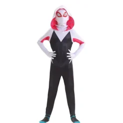 Spider-Man Tights Heroisk Ekspedition Voksen Cosplay Kostume - Gwen Kvindelig Spider-Man 150CM