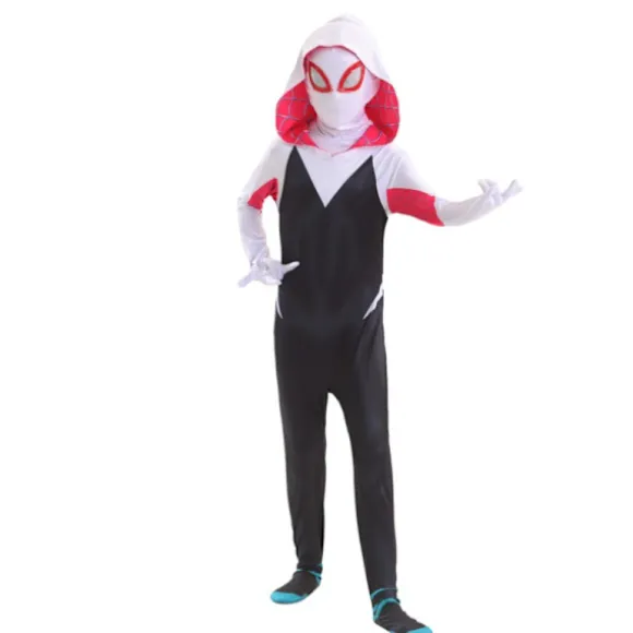 Spider-Man Tights Heroisk Ekspedition Voksen Cosplay Kostume - Gwen Kvindelig Spider-Man 150CM