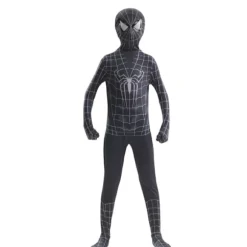 Spider-Man Tights Heroisk Ekspedition Voksen Cosplay Kostume - Sort Spider-Man 160CM