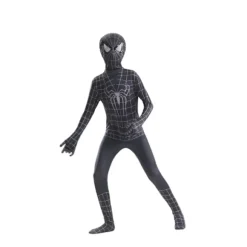 Spider-Man Tights Heroisk Ekspedition Voksen Cosplay Kostume - Sort Spider-Man 160CM