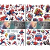 Spiderman-tatoveringer - 4 ark - Børnetatoveringer - Avengers flerfarvet
