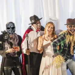 Spilfigur Ridder Cosplay Ansigtsmaske Horror Ansigtsmaske Hovedbeklædning Halloween Fest Udklædning Kostume Dekoration Spøghus Rekvisitter